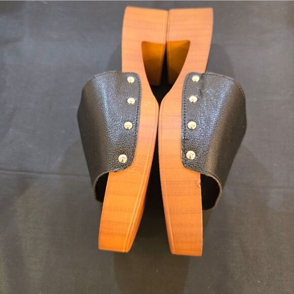 BRAND NEW OLIVER MILLER WOMEN'S HEELS SLIP-ON OPEN-TOE PLATFORM SANDAL - Picture 7 of 13